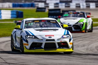 #33 Toyota GR Supra GT4 of Matt Forbush and Caleb Bacon, Forbush Performance, GT4 America, Silver, SRO America, Sebring Int’l Raceway, Sebring Florida, September 2022
 | Regis Lefebure/SRO