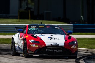 #15 Aston Martin Vantage AMR GT4 of Bryan Putt and Kenton Koch, BSPort Racing, GT4 America, Pro-Am, SRO America, Sebring International Raceway, Sebring, FL, September 2022.
 | Fabian Lagunas/SRO             
