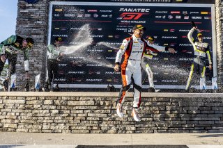 #34 Mercedes-AMG GT4 of Gavin Sanders and Michai Stephens, Conquest Racing/WF Motorsports, GT4 America, Silver, SRO America, Sebring International Raceway, Sebring, FL, September 2022.
 | Fabian Lagunas/SRO