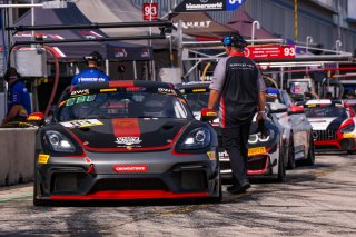 #83 Porsche718 Cayman GT4 RS Clubsport of Juan Martinez and Nelson Calle, RS1, GT4 America, Am, SRO America, Sebring Int’l Raceway, Sebring Florida, September 2022
 | Regis Lefebure/SRO
