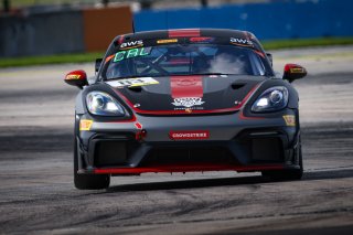 #83 Porsche718 Cayman GT4 RS Clubsport of Juan Martinez and Nelson Calle, RS1, GT4 America, Am, SRO America, Sebring Int’l Raceway, Sebring Florida, September 2022
 | Regis Lefebure/SRO