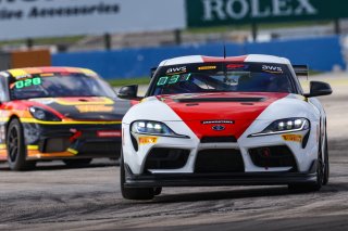 #20 Toyota GR Supra GT4 of Nick Shanny and Terry Borcheller, Carrus Callas Raceteam, GT4 America, Am, SRO America, Sebring Int’l Raceway, Sebring Florida, September 2022
 | Regis Lefebure/SRO