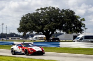 #15 Aston Martin Vantage AMR GT4 of Bryan Putt and Kenton Koch, BSPort Racing, GT4 America, Pro-Am, SRO America, Sebring International Raceway, Sebring, FL, September 2022.
 | Brian Cleary/SRO