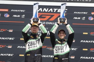 #18 Porsche 718 Cayman GT4 RS Clubsport of Eric Filgueiras and Steven McAleer, RS1, GT4 America, Pro-Am, SRO America, Sebring International Raceway, Sebring, FL, September 2022.
 | Brian Cleary/SRO