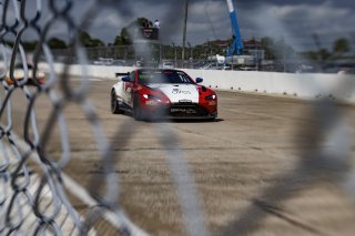 #15 Aston Martin Vantage AMR GT4 of Bryan Putt and Kenton Koch, BSPort Racing, GT4 America, Pro-Am, SRO America, Sebring International Raceway, Sebring, FL, September 2022.
 | Brian Cleary/SRO