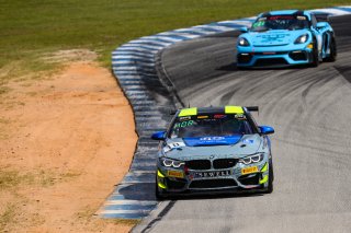 #10 BMW M4 GT4 of Tim Horrell and Raphael Matos, Fast Track Racing, GT4 America, Pro-Am, SRO America, Sebring Int’l Raceway, Sebring Florida, September 2022
 | Regis Lefebure/SRO