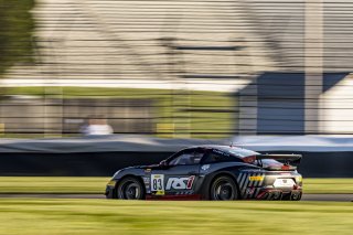 #83 Porsche718 Cayman GT4 RS Clubsport of Juan Martinez and Nelson Calle, RS1, GT4 America, Am, SRO America, Indianapolis Motor Speedway, Indianapolis, Indiana, Oct 2022.
 | Regis Lefebure/SRO