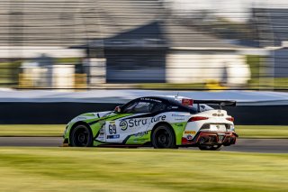 #69 Toyota GR Supra GT4 of Todd Coleman and Aaron Telitz, Smooge Racing, GT4 America, Pro-Am, SRO America, Indianapolis Motor Speedway, Indianapolis, Indiana, Oct 2022.
 | Regis Lefebure/SRO