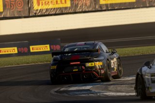 #83 Porsche718 Cayman GT4 RS Clubsport of Juan Martinez and Nelson Calle, RS1, GT4 America, Am, SRO America, Indianapolis Motor Speedway, Indianapolis, Indiana, Oct 2022.
 | Regis Lefebure/SRO