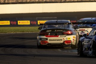 #36 BMW M4 GT4 of James Clay and Charlie Postins, BimmerWorld, GT4 America, Am, SRO America, Indianapolis Motor Speedway, Indianapolis, Indiana, Oct 2022.
 | Regis Lefebure/SRO