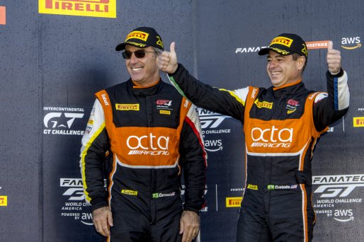 #35 Mercedes-AMG GT4 of Custodio Toledo and Paulo Carcasci, Conquest Racing, GT4 America, Am, SRO America, Indianapolis Motor Speedway, Indianapolis, Indiana, Oct 2022.
 | Brian Cleary/SRO  