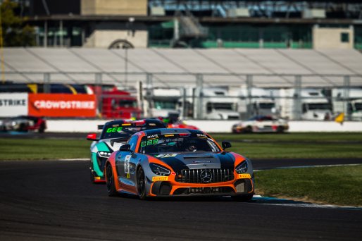 #35 Mercedes-AMG GT4 of Custodio Toledo and Paulo Carcasci, Conquest Racing, GT4 America, Am, SRO America, Indianapolis Motor Speedway, Indianapolis, Indiana, Oct 2022.
 | Fabian Lagunas/SRO        