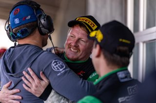 #18 Porsche 718 Cayman GT4 RS Clubsport of Eric Filgueiras and Steven McAleer, RS1, GT4 America, Pro-Am, SRO America, Indianapolis Motor Speedway, Indianapolis, Indiana, Oct 2022.
 | Regis Lefebure/SRO    