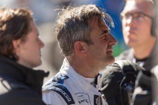 #25 Aston Martin Vantage AMR GT4 of Gray Newell and Ian James, Heart of Racing Team, GT4 America, Pro-Am, SRO America, Indianapolis Motor Speedway, Indianapolis, Indiana, Oct 2022.
 | Regis Lefebure/SRO