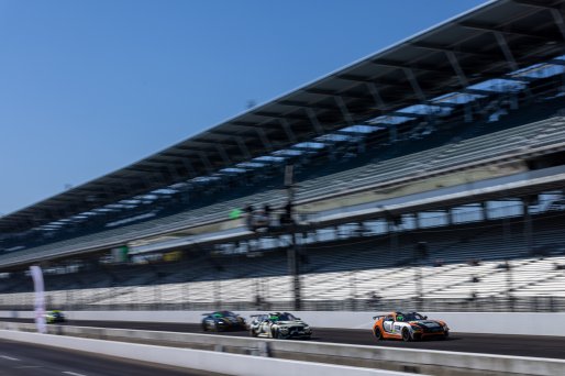 #35 Mercedes-AMG GT4 of Custodio Toledo and Paulo Carcasci, Conquest Racing, GT4 America, Am, SRO America, Indianapolis Motor Speedway, Indianapolis, Indiana, Oct 2022.
 | Regis Lefebure/SRO