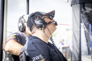 #04 Mercedes-AMG GT3 of George Kurtz and Colin Braun, Crowdstrike Racing by Riley Motorsports, GT World Challenge America, Pro-Am, SRO America, New Orleans Motorsports Park, New Orleans, LA, May 2022.
 | Brian Cleary/SRO