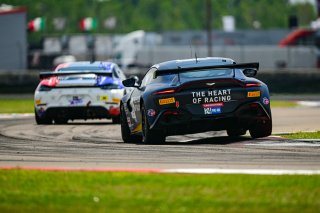 #24 Aston Martin Vantage AMR GT4 of Gray Newell and Ian James, Heart of Racing Team, GT4 America, Pro-Am
 | Fred Hardy II/SRO