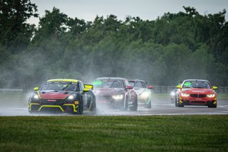 SRO America, New Orleans Motorsports Park, New Orleans, LA, May 2022.#120 Porsche 718 Cayman GT4 CLUBSPORT MR P of Adam Adelson and Elliott Skeer, Premier Racing, GT4 America, Pro-Am
 | SRO Motorsports Group