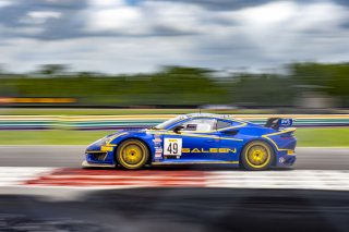 #49 Saleen 1 GT4 of Steve Saleen and Eric Curran, Team Saleen, GT4 America, INV, SRO America, New Orleans Motorsports Park, New Orleans, LA, May 2022.
 | Brian Cleary/SRO