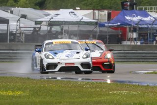 #96 Porsche 718 Cayman GT4 RS Clubsport of Chris Walsh and Dominic Starkweather, OGH/Valkyrie Velocity, Pirelli GT4 America, Silver, SRO America, NOLA Motorsports Park, New Orleans, LA, April 2023.
 | Brian Cleary/SRO