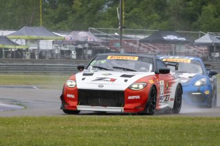 #23 Nissan Z GT4 of Bryan Heitcotter and Tyler Stone, Techsport Racing, Pirelli GT4 America, Pro-Am, SRO America, NOLA Motorsports Park, New Orleans, LA, April 2023.
 | Brian Cleary/SRO