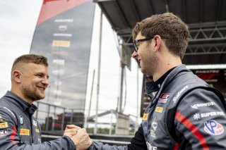 #92 BMW M4 GT4 of Kevin Boehm and Kenton Koch, Random Vandals Racing, Pirelli GT4 America, Silver, SRO America, NOLA Motorsports Park, New Orleans, LA, April 2023.
 | Brian Cleary/SRO