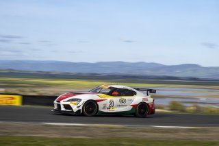 #20 Toyota Gazoo Racing GR Supra GT4 of Nicholas Shanny and Terry Borcheller, Carrus Callas Raceteam, Pirelli GT4 America, Am, SRO America, Sonoma Raceway, Sonoma, CA, April 2023.
 | Brian Cleary/SRO