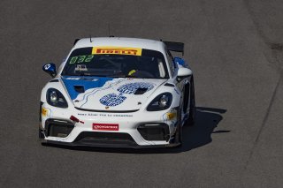 #96 Porsche 718 Cayman GT4 RS Clubsport of Chris Walsh and Dominic Starkweather, OGH/Valkyrie Velocity, Pirelli GT4 America, Silver, SRO America, Circuit of the Americas, Austin TX, May 2023.
 | Brian Cleary/SRO