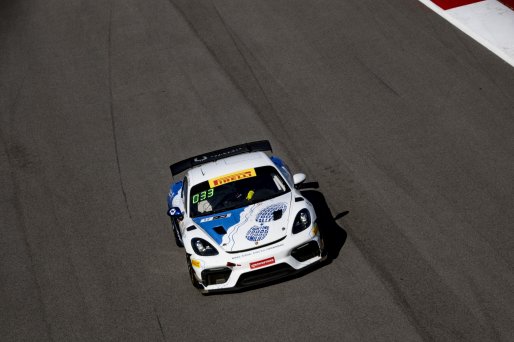 #96 Porsche 718 Cayman GT4 RS Clubsport of Chris Walsh and Dominic Starkweather, OGH/Valkyrie Velocity, Pirelli GT4 America, Silver, SRO America, Circuit of the Americas, Austin TX, May 2023.
 | Brian Cleary/SRO
