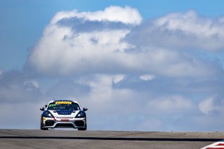 #95 Porsche 718 Cayman GT4 RS Clubsport of Rob Ferriol and Will Owen, OGH/Valkyrie Velocity, Pirelli GT4 America, Pro-Am, SRO America, Circuit of the Americas, Austin TX, May 2023.
 | Brian Cleary/SRO