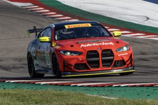 #51 BMW M4 GT4 of JCD Dubets and Zac Anderson, Auto Technic Racing, Pirelli GT4 America, Silver, SRO America, Circuit of the Americas, Austin TX, May 2023.
 | SRO Motorsports Group