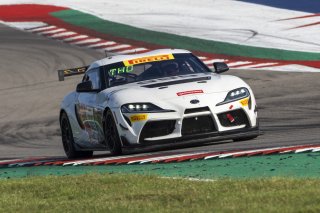 #999 Toyota Gazoo Racing GR Supra GT4 of Parker Thompson and Daniel Hanley, Hanley Motorsports, Pirelli GT4 America, Silver, SRO America, Circuit of the Americas, Austin TX, May 2023.
 | Brian Cleary/SRO