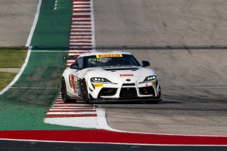 #999 Toyota Gazoo Racing GR Supra GT4 of Parker Thompson and Daniel Hanley, Hanley Motorsports, Pirelli GT4 America, Silver, SRO America, Circuit of the Americas, Austin TX, May 2023.
 | Brian Cleary/SRO