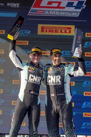 #68 Toyota Gazoo Racing GR Supra GT4 of Kevin Conway and John Geesbreght, Smooge Racing, Pirelli GT4 America, Silver, SRO America, Circuit of the Americas, Austin TX, May 2023.
 | Brian Cleary/SRO