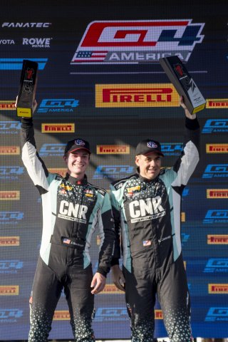 #68 Toyota Gazoo Racing GR Supra GT4 of Kevin Conway and John Geesbreght, Smooge Racing, Pirelli GT4 America, Silver, SRO America, Circuit of the Americas, Austin TX, May 2023.
 | Brian Cleary/SRO