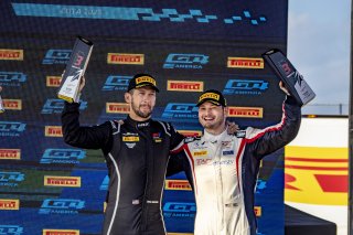 #88 BMW M4 GT4 of Harry Gottsacker and Chandler Hull, STR38 Motorsports, Pirelli GT4 America, Silver, SRO America, Circuit of the Americas, Austin TX, May 2023.
 | Brian Cleary/SRO