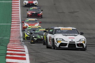 #999 Toyota Gazoo Racing GR Supra GT4 of Parker Thompson and Daniel Hanley, Hanley Motorsports, Pirelli GT4 America, Silver, SRO America, Circuit of the Americas, Austin TX, May 2023.
 | Brian Cleary/SRO