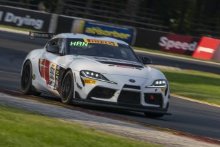 #999 Toyota Gazoo Racing GR Supra GT4 of Parker Thompson and Daniel Hanley, Hanley Motorsports, Pirelli GT4 America, Silver, SRO America, Road America, Elkhart Lake, WI, August 2023.
 | Brian Cleary/SRO