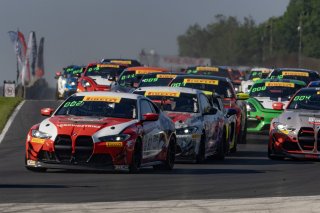 #92 BMW M4 GT4 of Kevin Boehm and Kenton Koch, Random Vandals Racing, Pirelli GT4 America, Silver, SRO America, Road America, Elkhart Lake, WI, August 2023.
 | SRO Motorsports Group