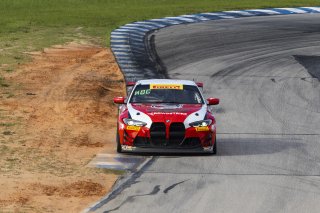 #92 BMW M4 GT4 of Kevin Boehm and Kenton Koch, Random Vandals Racing, Pirelli GT4 America, Silver, SRO America, Sebring International Raceway, Sebring, FL, September 2023.
 | Brian Cleary/SRO