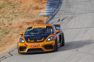 #09 Porsche 718 Cayman GT4 RS Clubsport of Christian Ruppel and Eric Zitza, Zotz Racing/CCDP Racing, Pirelli GT4 America, Am, SRO America, Sebring International Raceway, Sebring, FL, September 2023.
 | Brian Cleary/SRO