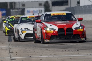 #92 BMW M4 GT4 of Kevin Boehm and Kenton Koch, Random Vandals Racing, Pirelli GT4 America, Silver, SRO America, Sebring International Raceway, Sebring, FL, September 2023.
 | Brian Cleary/SRO