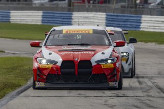 #92 BMW M4 GT4 of Kevin Boehm and Kenton Koch, Random Vandals Racing, Pirelli GT4 America, Silver, SRO America, Sebring International Raceway, Sebring, FL, September 2023.
 | Brian Cleary/SRO