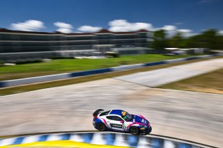 #52 Porsche 718 Cayman GT4 RS Clubsport of David Peterman and Lee FLrpentier, NOLSPORT, GT4 America, Am, SRO America, Sebring International Raceway, Sebring, FL, May 3-5 2024
 | Fred Hardy | www.FredHardyPhoto.com for SRO America ©2024
