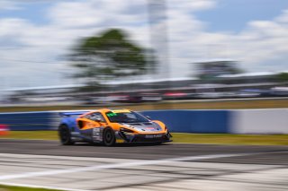 #80 McLaren Artura GT4 of Kaia Teo and Nick Longhi, Orlando Motorsports Services, GT4 America, Am, SRO America, Sebring International Raceway, Sebring, FL, May 3-5 2024
 | Fred Hardy | www.FredHardyPhoto.com for SRO America ©2024