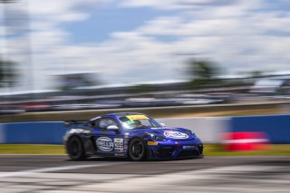 #099 Porsche 718 Cayman GT4 RS Clubsport of Robb Holland and Jaden Lander, Rotek Racing, GT4 America, Am, SRO America, Sebring International Raceway, Sebring, FL, May 3-5 2024
 | Fred Hardy | www.FredHardyPhoto.com for SRO America ©2024