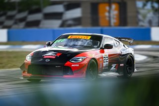 #22 Nissan Z NISMO GT4 of Eric Powell and Colin Harrison, TechSport Racing, GT4 America, Pro-Am, SRO America, Sebring International Raceway, Sebring, FL, May 3-5 2024
 | Fred Hardy | www.FredHardyPhoto.com for SRO America ©2024