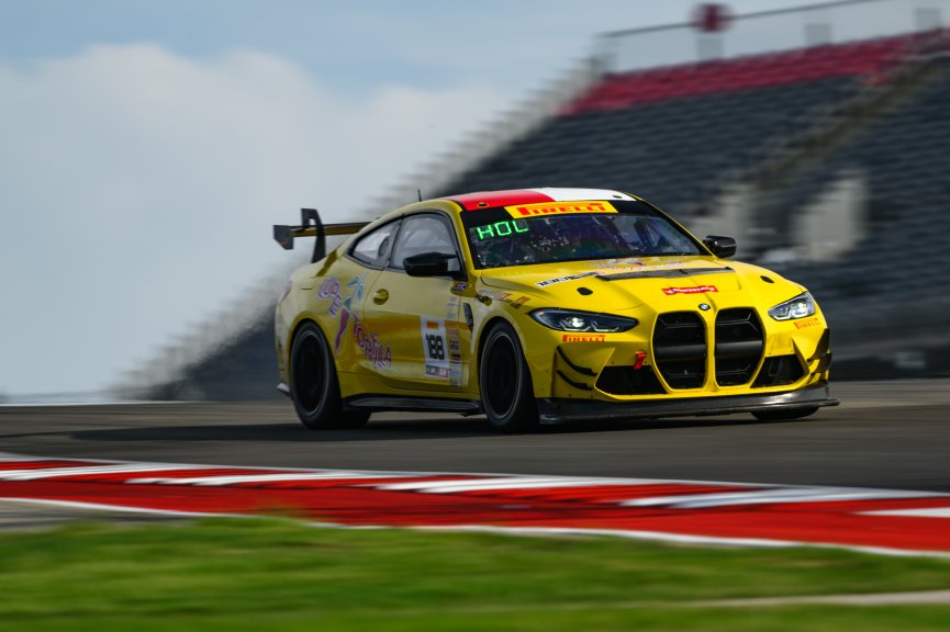 #188 BMW M4 GT4 of Judson Holt and Denny Stripling, Fast Track Racing, GT4 America, Am, SRO America, Circuit of the Americas, Austin, TX, May 17-19, 2024n
