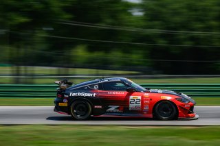 #22 Nissan Z NISMO GT4 of Eric Powell and Colin Harrison, TechSport Racing, GT4 America, Pro-Am, SRO America, Virginia International Raceway, Alton, VA  July 18-21, 2024
 | Fred Hardy | www.FredHardyPhoto.com for SRO America &copy;2024