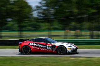 #16 Aston Martin Vantage AMR GT4 of Marc Sharinn and Tyler Sharinn, Skip Barber Racing, GT4 America, Am, SRO America, Virginia International Raceway, Alton, VA  July 18-21, 2024
 | Fred Hardy | www.FredHardyPhoto.com for SRO America ©2024